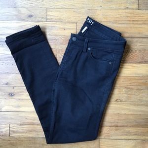 LOFT Modern Skinny Black Jeans